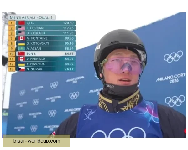 男子李天马高分领衔四将晋级决赛